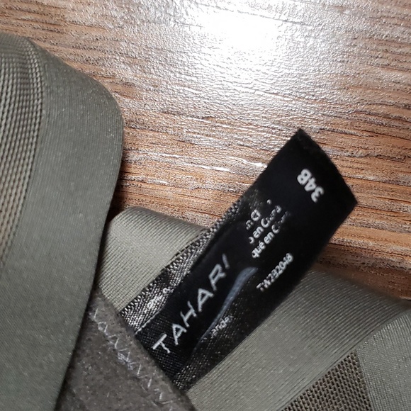 (34B) Tahari Metallic Padded Support Underwire Bra Intimates Dainty Essentials - Picture 6 of 9